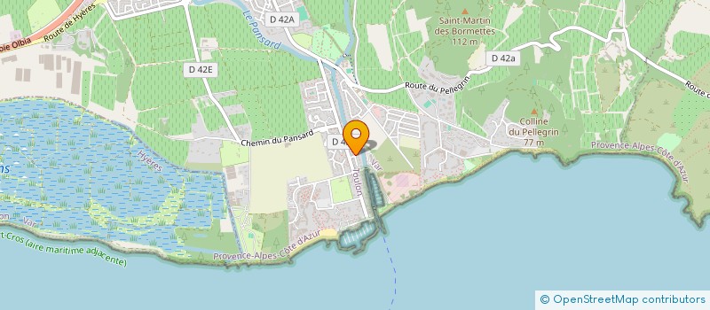 localisation de l'entreprise LES PRINCES  LA LONDE-LES-MAURES