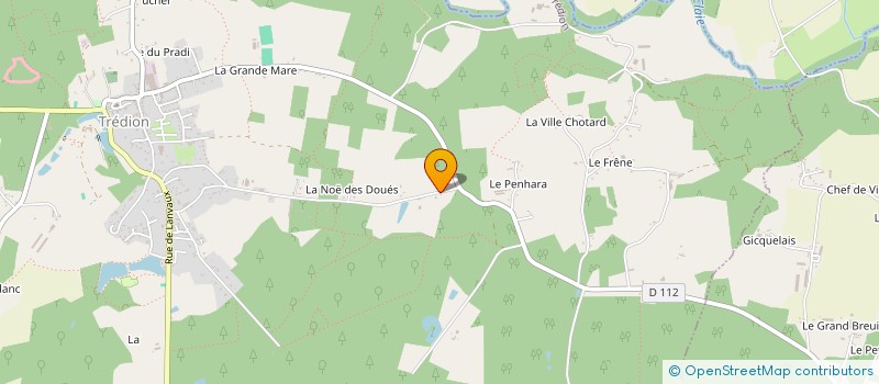 localisation de l'entreprise LES PRINCES  ELVEN