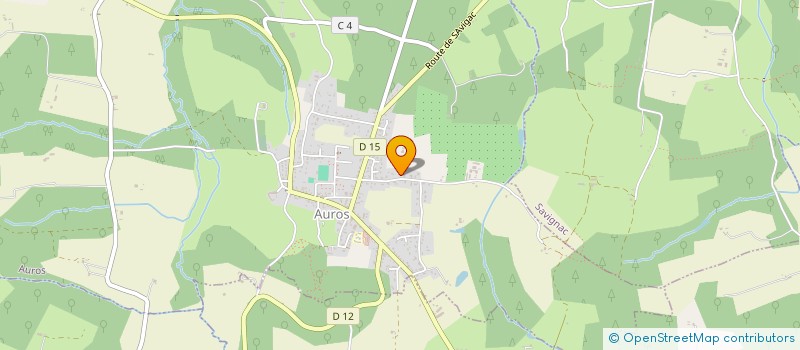 localisation de l'entreprise LES PRINCES  AUROS