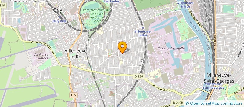 localisation de l'entreprise LES PRIX  VILLENEUVE-LE-ROI