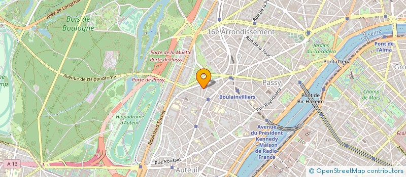 localisation de l'entreprise LES PRODUCERS à PARIS