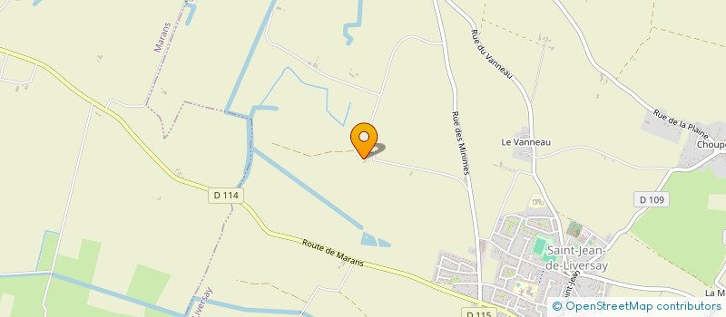 localisation de l'entreprise LES PRODUCTEURS DE L'ARSENAL  SAINT-JEAN-DE-LIVERSAY