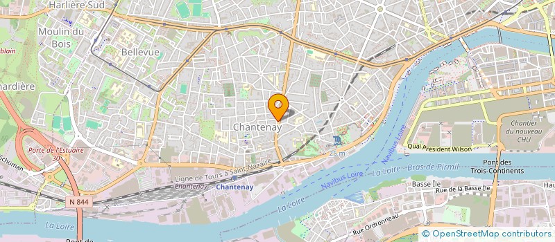 localisation de l'entreprise LES PRODUCTIONS D'HELENE à NANTES