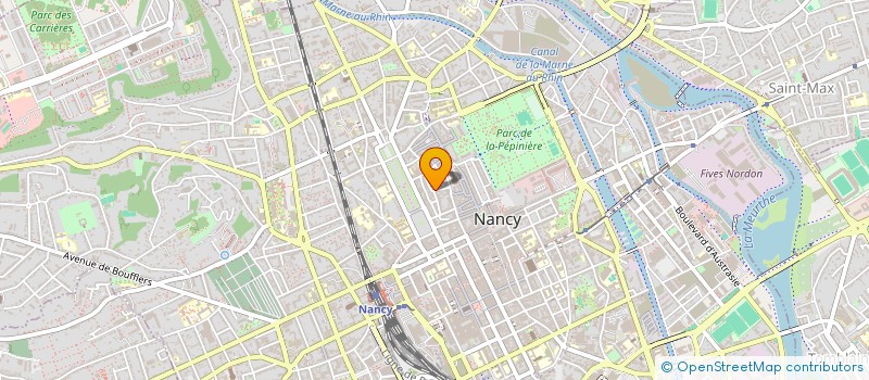 localisation de l'entreprise LES PRODUCTIONS DE L ENCLUME à NANCY