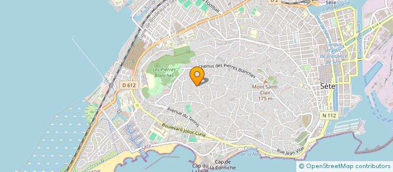 localisation de l'entreprise LES PRODUCTIONS DE LA SOURCE à SETE