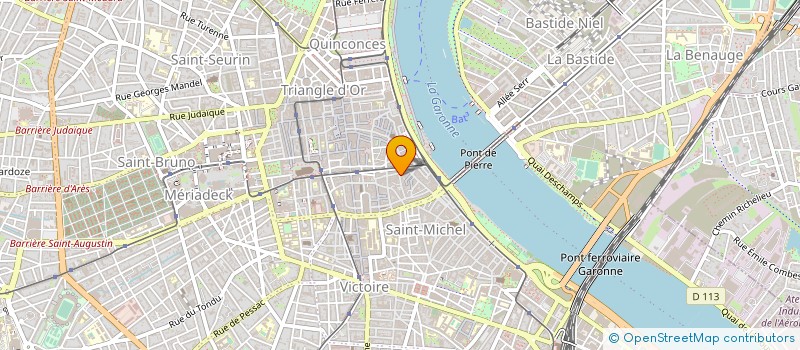 localisation de l'entreprise LES PRODUCTIONS DU GERANIUM  BORDEAUX