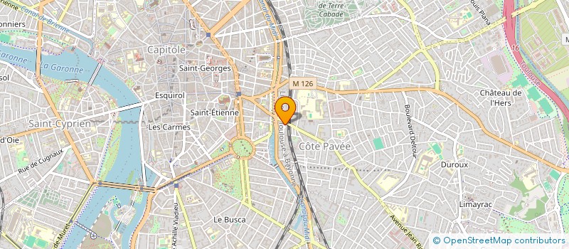 localisation de l'entreprise LES PRODUCTIONS DU POSSIBLE  TOULOUSE