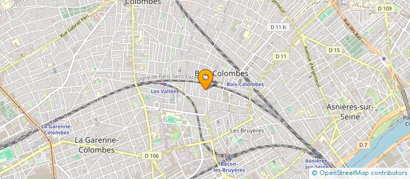 localisation de l'entreprise LES PRODUCTIONS DU SANCTUAIRE à BOIS-COLOMBES
