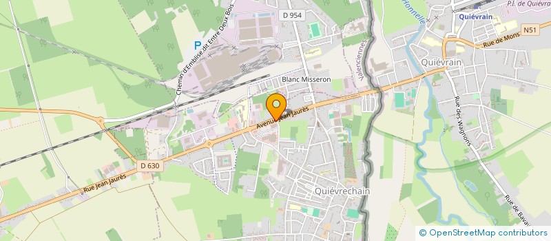 localisation de l'entreprise LES PRODUCTIONS INDUSTRIELLES DE LOISIR à QUIEVRECHAIN