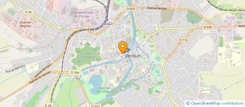 localisation de l'entreprise LES PRODUITS DE 4 SAISONS à VERDUN
