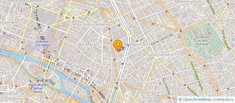 localisation de l'entreprise LES PRODUITS DU BLE HOLDING à PARIS
