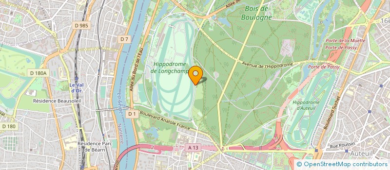 localisation de l'entreprise LES PRODUITS DU MONDE à PARIS