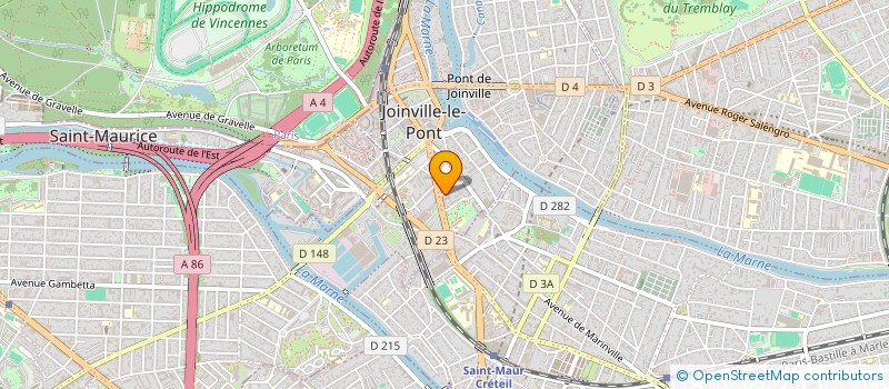 localisation de l'entreprise LES PROFESSIONNELS DU GADGET DE L ALIMEN à JOINVILLE-LE-PONT
