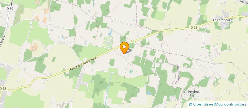 localisation de l'entreprise LES PROJOTS GERVINOIS  SAINT-GERVAIS