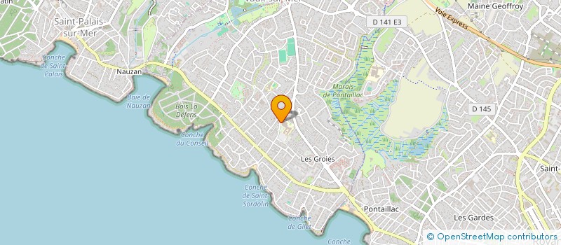 localisation de l'entreprise LES PROMESSES D'AISON  VAUX-SUR-MER