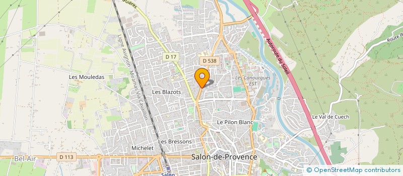 localisation de l'entreprise LES PROPHETIES  SALON-DE-PROVENCE