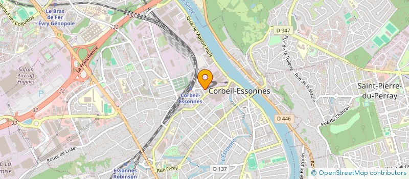 localisation de l'entreprise LES PROS DU PROPRE NETTOYAGE à CORBEIL-ESSONNES