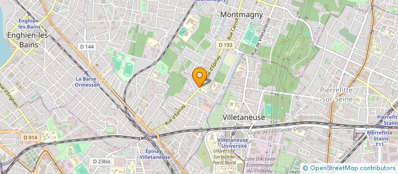 localisation de l'entreprise LES PROS DU RAVALEMENT  MONTMAGNY