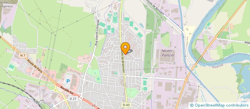 localisation de l'entreprise LES PROTEGES D'ORE  MABLY