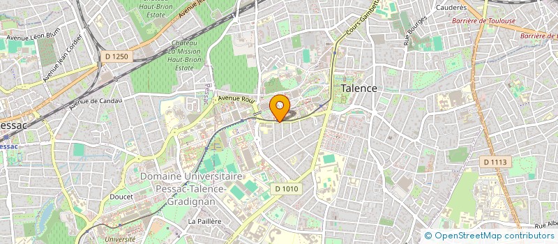 localisation de l'entreprise LES PROTOMANCIENS  TALENCE