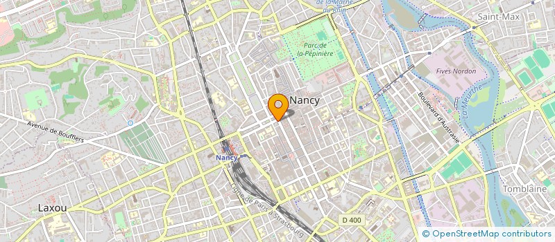 localisation de l'entreprise LES PROVINCES GOURMANDES à NANCY
