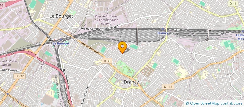 localisation de l'entreprise LES PROVINCIALES à DRANCY
