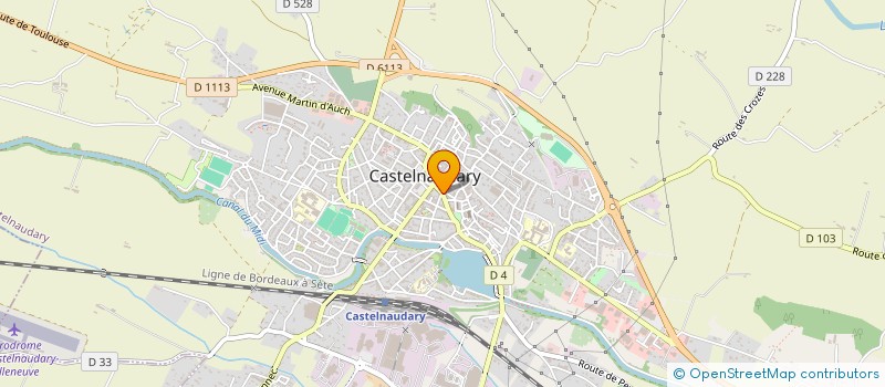 localisation de l'entreprise LES PROVINCIALES à CASTELNAUDARY