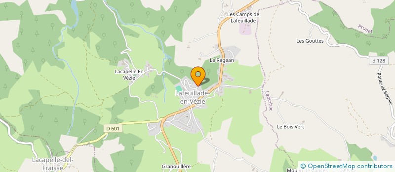 localisation de l'entreprise LES PROVINCIALES à ARPAJON-SUR-CERE