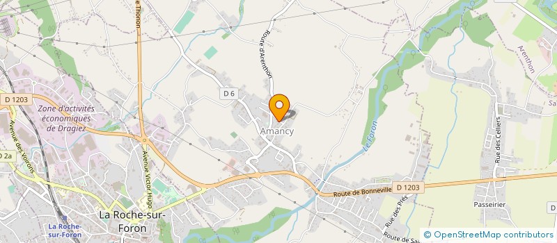 localisation de l'entreprise LES PTITES ATTENTIONS  AMANCY