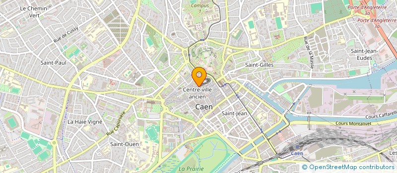 localisation de l'entreprise LES PTITES MOMES à CAEN
