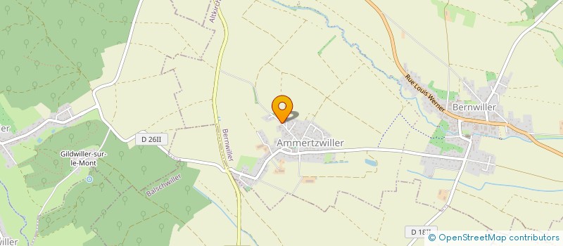 localisation de l'entreprise LES PTITS BECS  TRAUBACH-LE-BAS