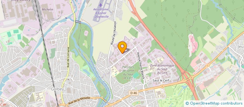 localisation de l'entreprise LES PTITS BRAS à EPINAL