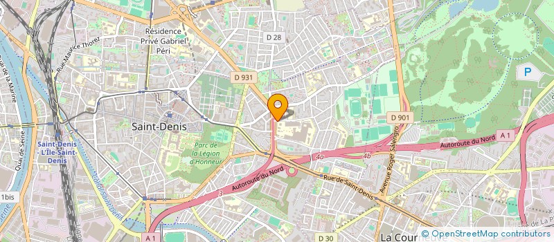 localisation de l'entreprise LES PTITS DOUDOUS DE SAINT-DENIS à SAINT-DENIS