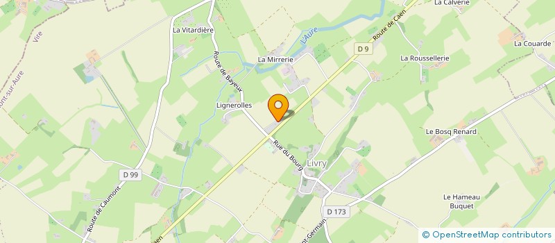 localisation de l'entreprise LES PTITS DUCS  AURSEULLES