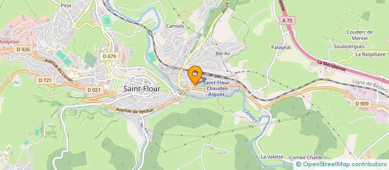 localisation de l'entreprise LES PTITS FILOUS à SAINT-FLOUR