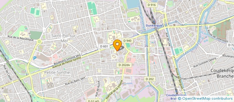 localisation de l'entreprise LES PTITS LOUPS à DUNKERQUE
