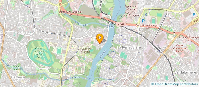 localisation de l'entreprise LES PTITS LU EN 4L à NANTES