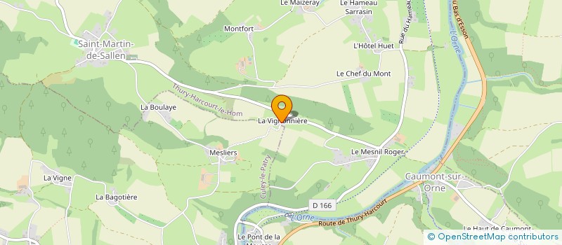 localisation de l'entreprise LES PTITS SABOTS DE LA MOTTE  CESNY-LES-SOURCES