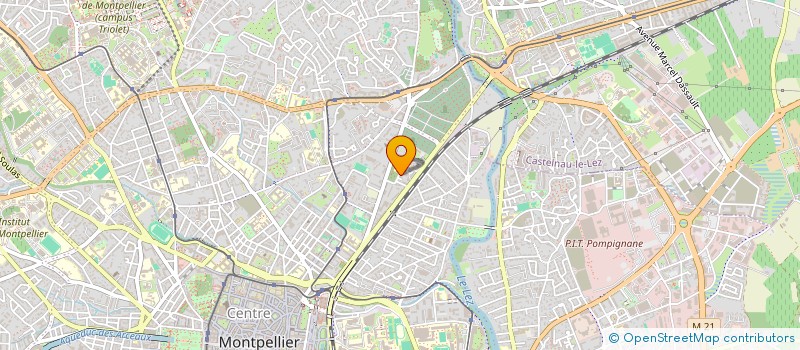 localisation de l'entreprise LES PTITS TANKS A LA DERIVE à MONTPELLIER