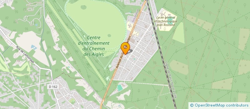 localisation de l'entreprise LES PTITS VIKINGS à CHANTILLY