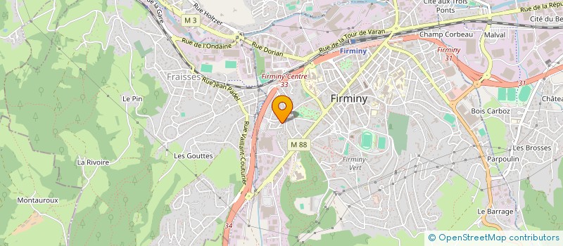 localisation de l'entreprise LES PTITS ZOUZOUS à FIRMINY