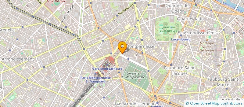 localisation de l'entreprise LES PYRAMIDES  PARIS