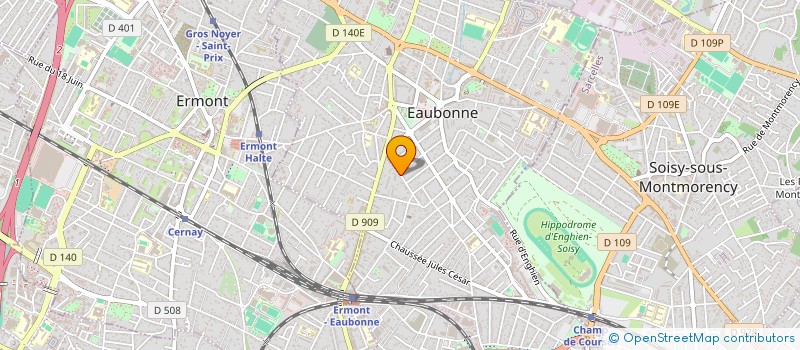 localisation de l'entreprise LES QUAIS à EAUBONNE