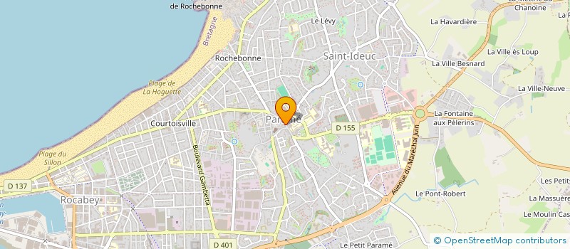 localisation de l'entreprise LES QUAIS  SAINT-MALO