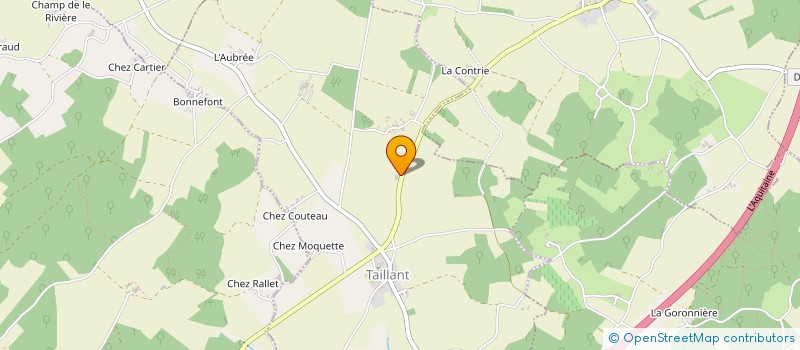 localisation de l'entreprise LES QUAIS DE TAILLEBOURG  TAILLEBOURG