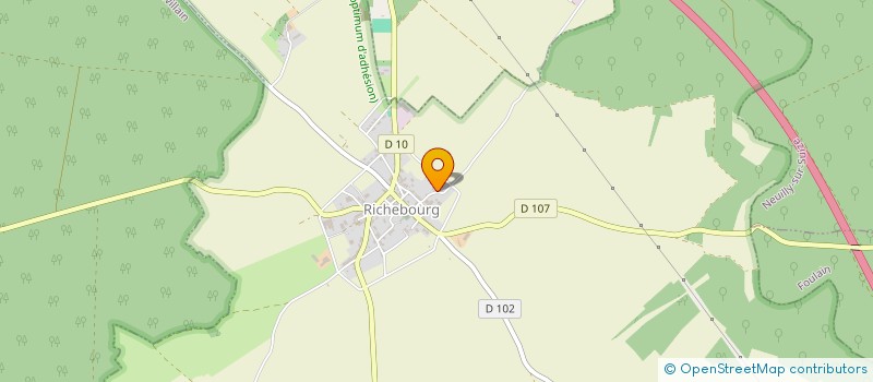 localisation de l'entreprise LES QUARELLES à RICHEBOURG