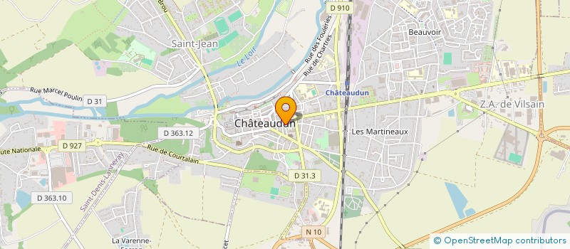 localisation de l'entreprise LES QUARTANIERS à CHATEAUDUN