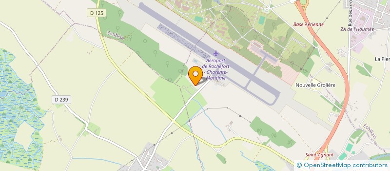 localisation de l'entreprise LES QUARTER HORSE DE LA SAUZAIE  SAINT-AGNANT