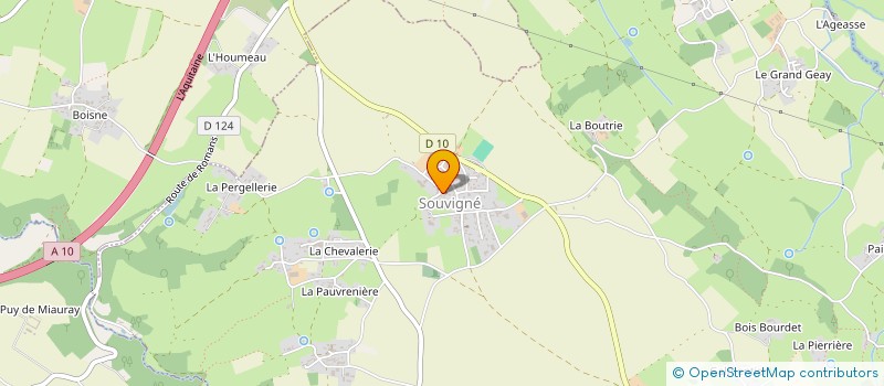 localisation de l'entreprise LES QUAT'S FERS EN L'AIR à MONTAIGU-VENDEE