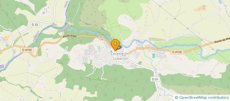 localisation de l'entreprise LES QUATRAS  CERESTE-EN-LUBERON